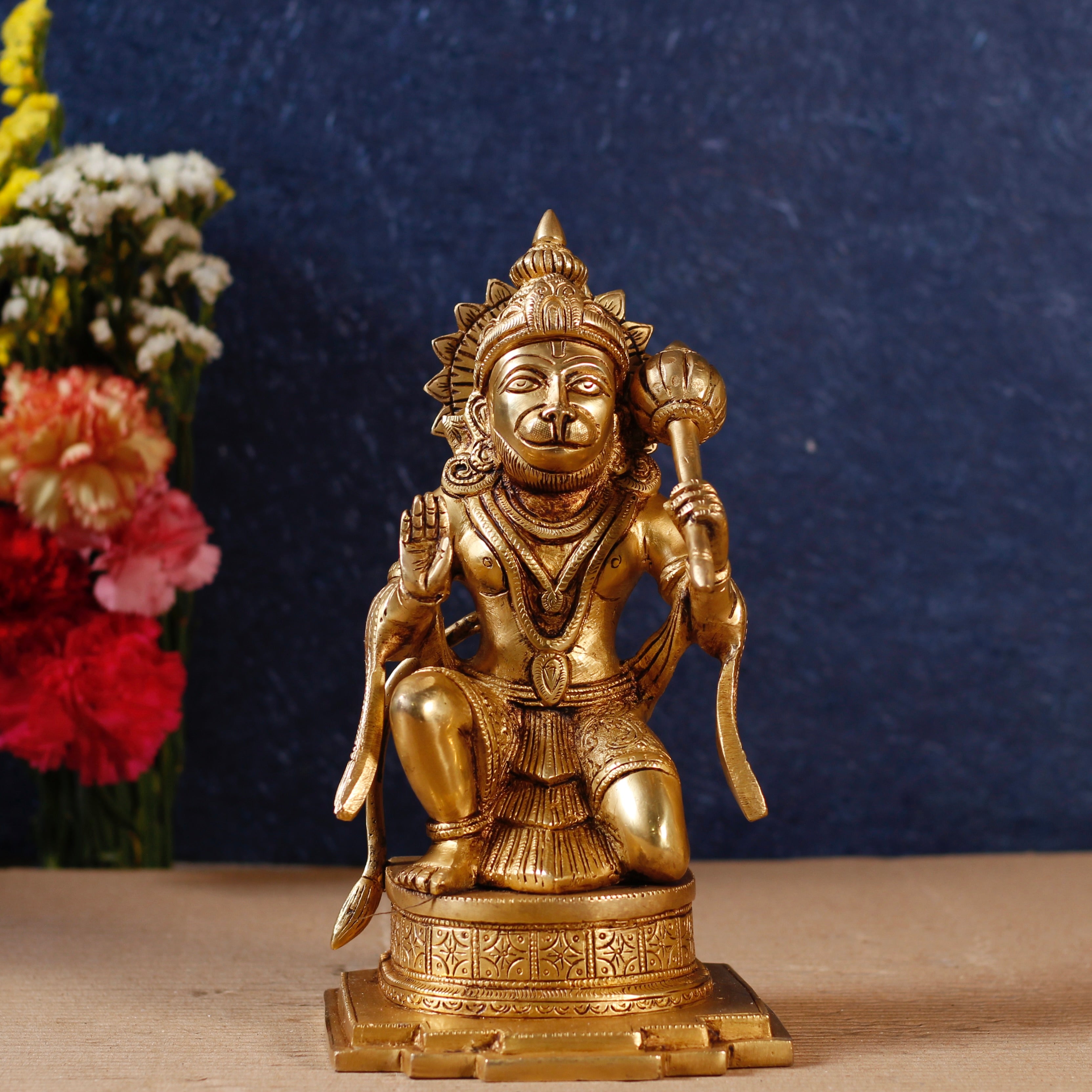 Sitting Hanuman Statue