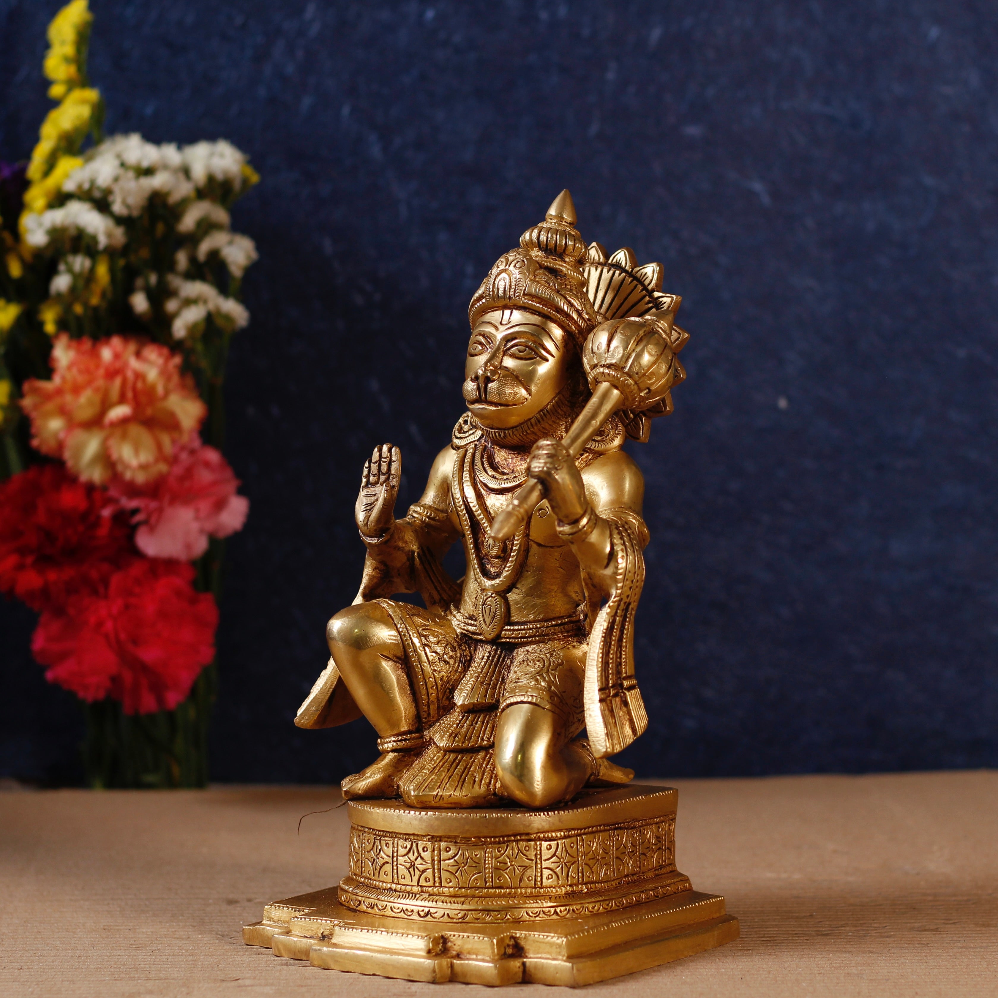 Sitting Hanuman Statue