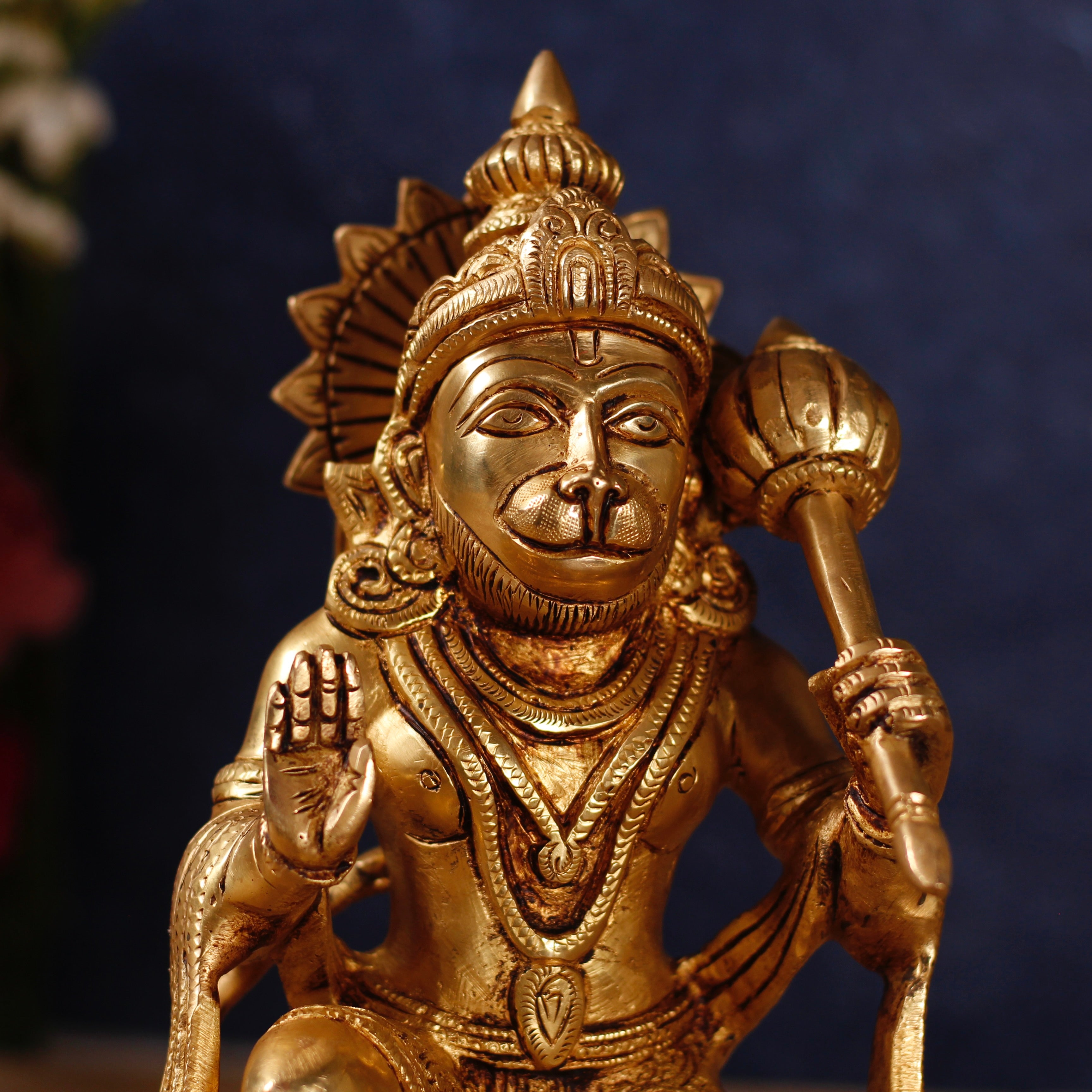 Sitting Hanuman Statue