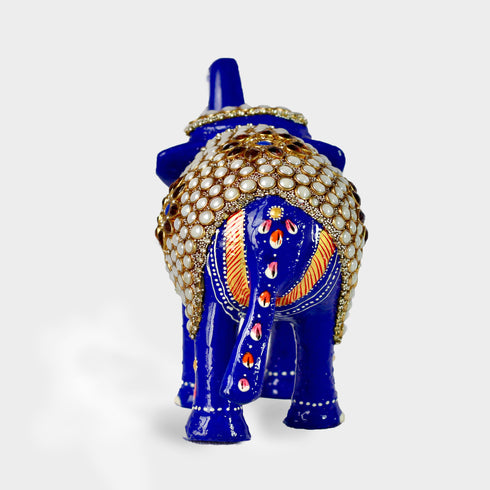 Artistic Meenakari Elephant Statue For Decor/Gift