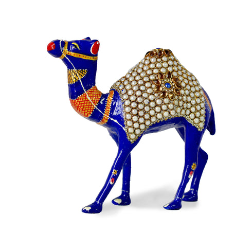 Shahi Sawari – Handcrafted Meenakari or Kundan Camel Décor