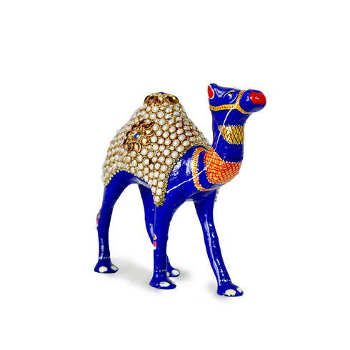 Shahi Sawari – Handcrafted Meenakari or Kundan Camel Décor