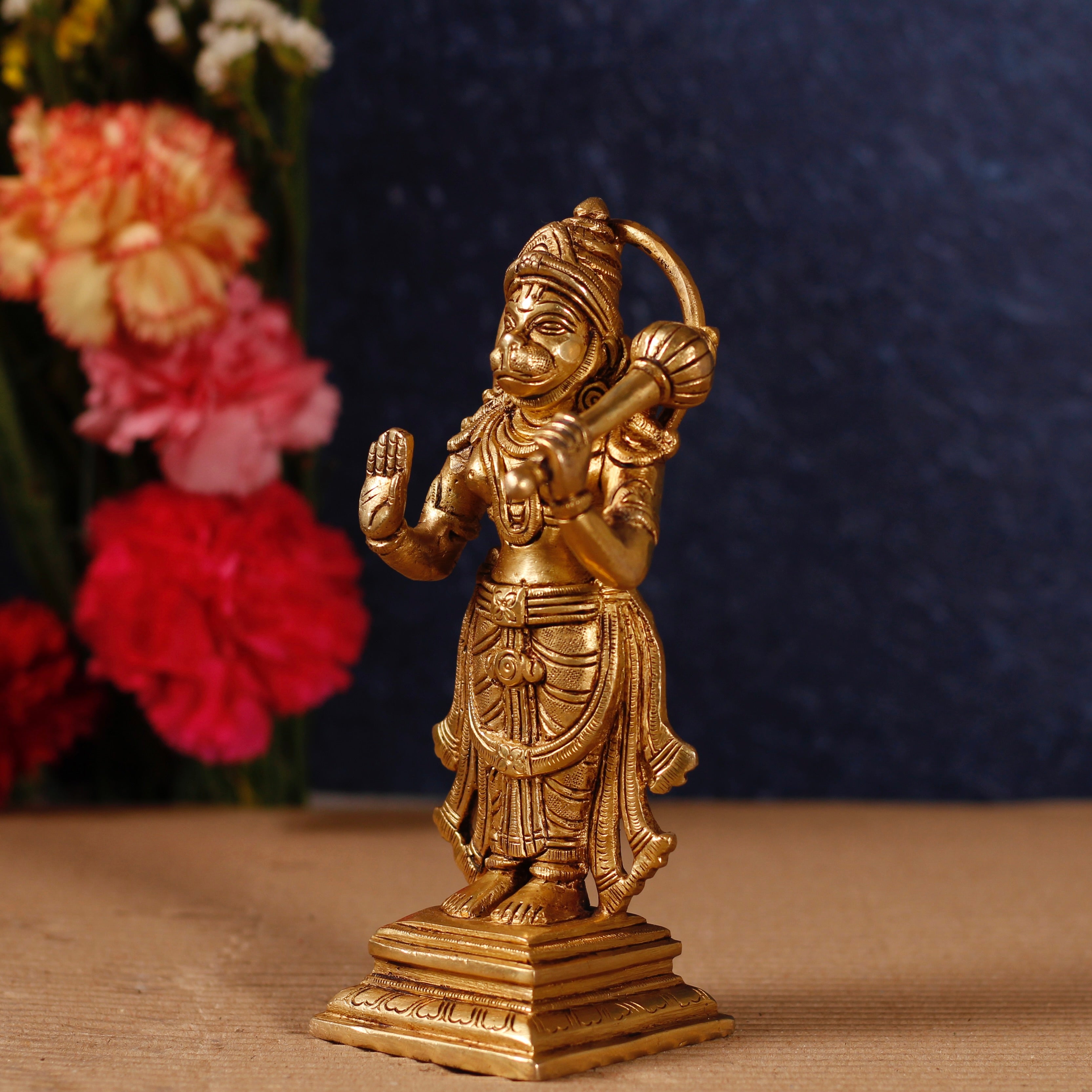 Standing Hanuman Statue 8"