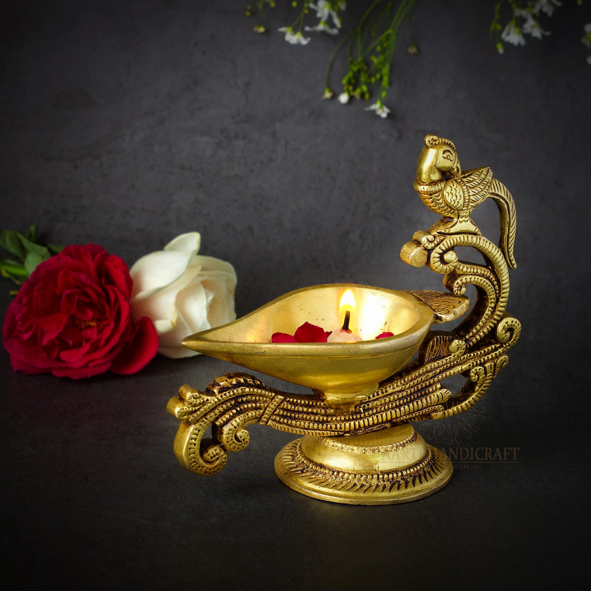 Brass Diya for Pooja Use