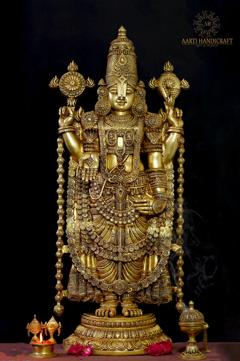 Big Size Divine Beautifully Crafted Tirupati Bala ji/ Venkateshwara In 6 and 4 Feet