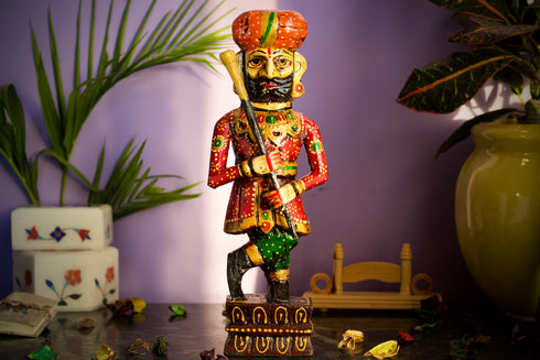 Rajasthani Chowkidar Pair/Gate Guard pair for Decor