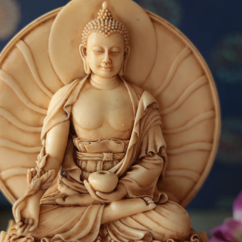 Meditating Buddha idol for Home Decor/Office/Gift In 6 Inch