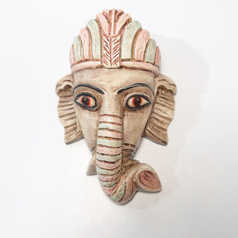 Auspicious Lord Ganesha Head/Bust For Wall Hanging/Gifting In 9 Inch (23 Cm)