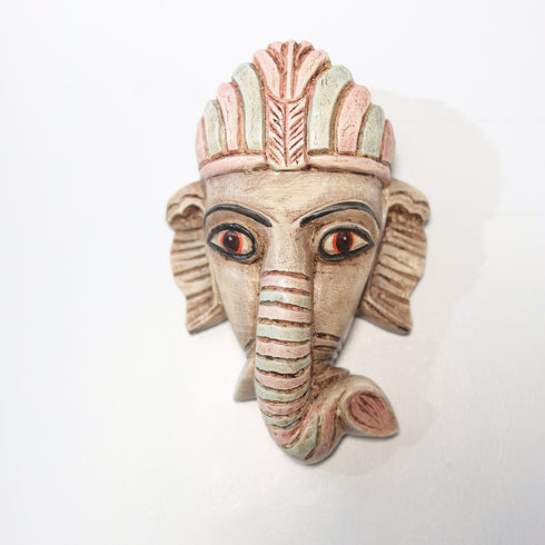 Auspicious Lord Ganesha Head/Bust For Wall Hanging/Gifting In 9 Inch (23 Cm)