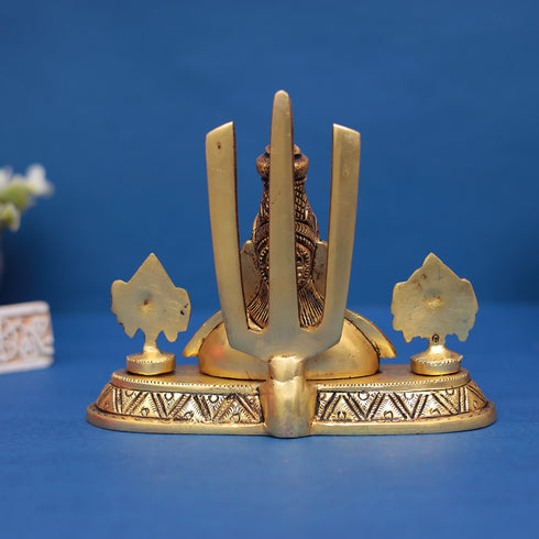 Brass Tirupati Balaji/Venkateshwara Bust Idol
