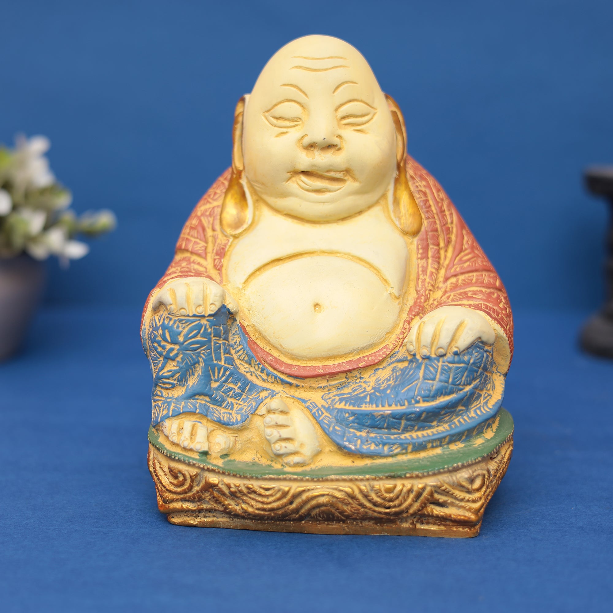 Buddha Statue – Handcrafted Decorative Idol 7" INCH