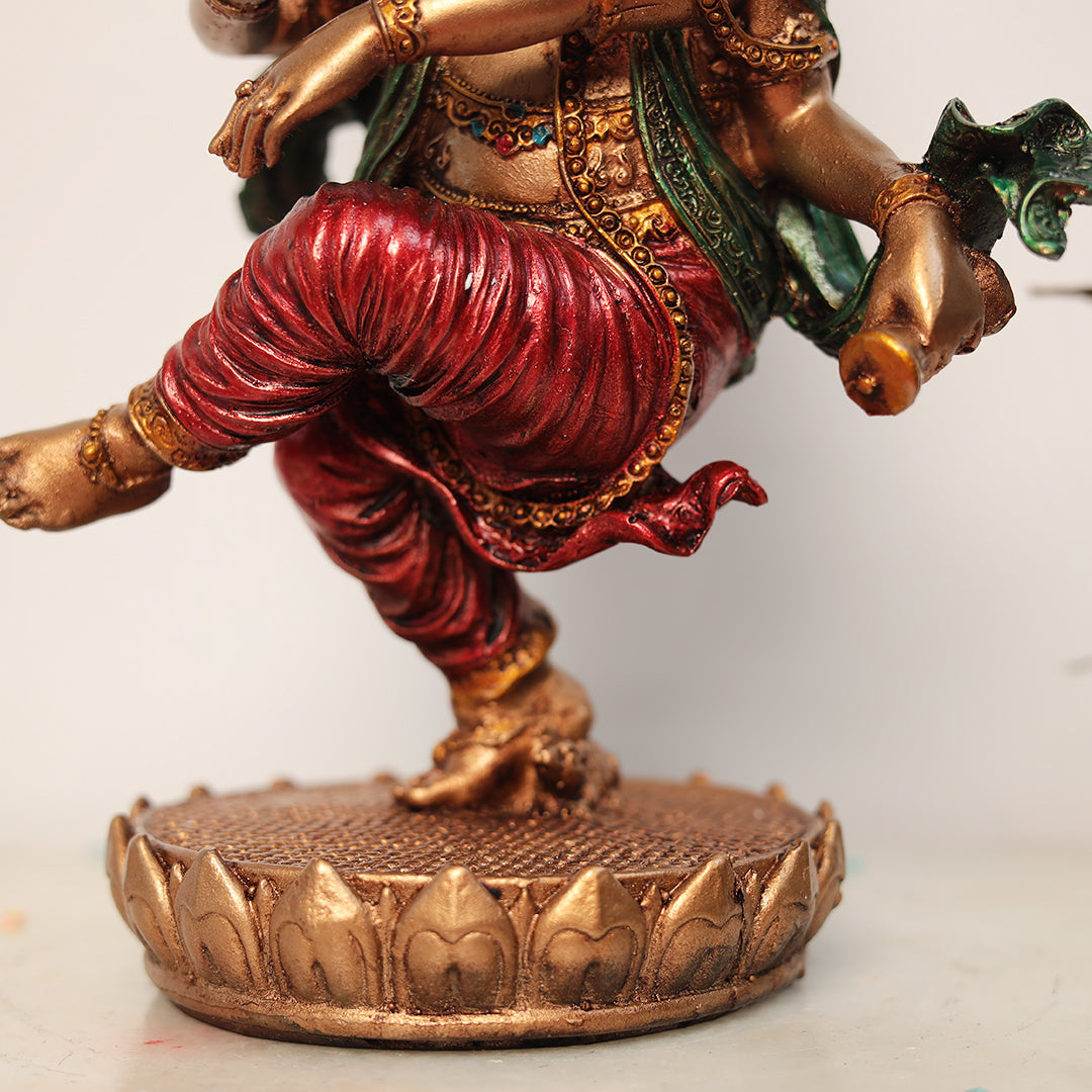 Dancing ganesha In 8 Inches