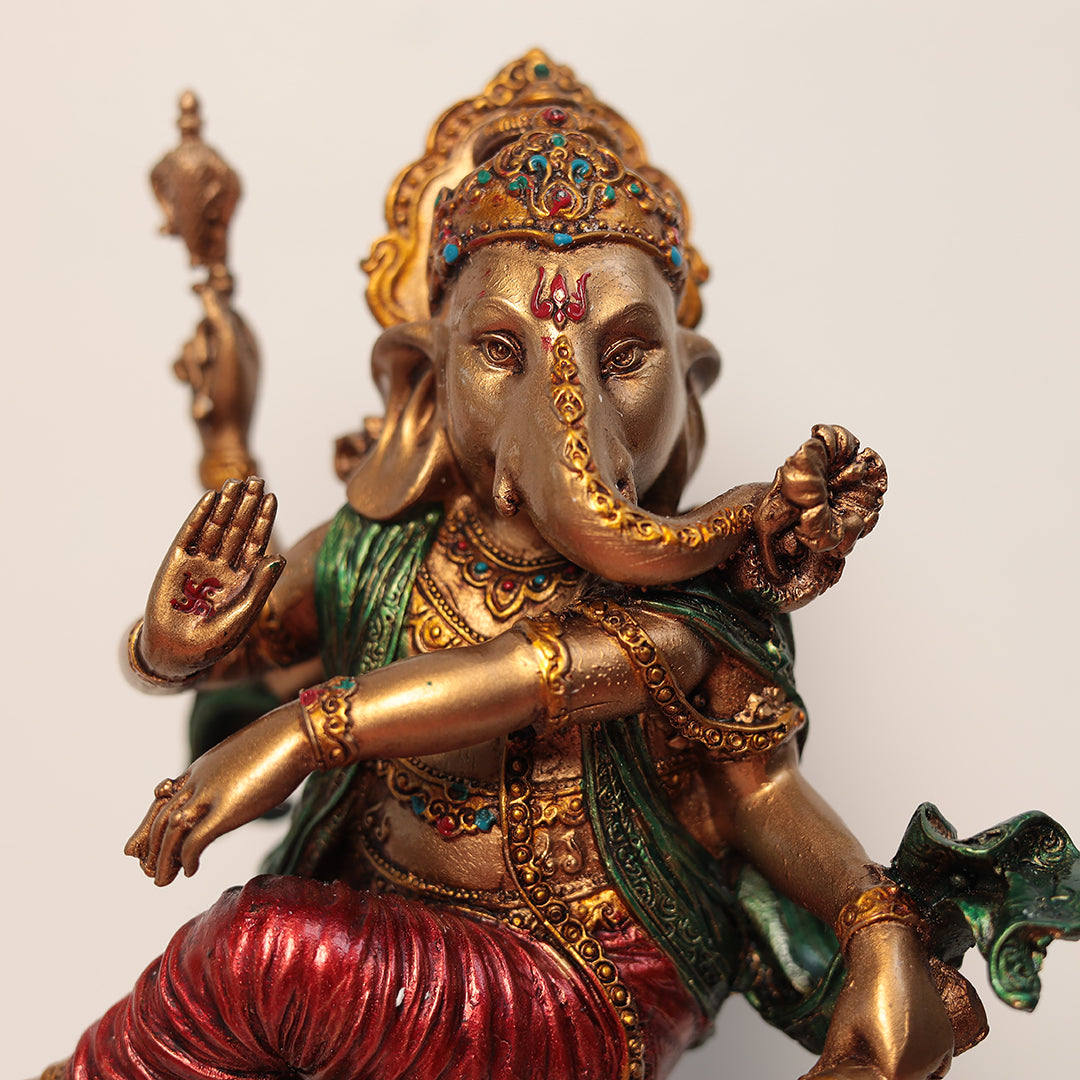 Dancing ganesha In 8 Inches