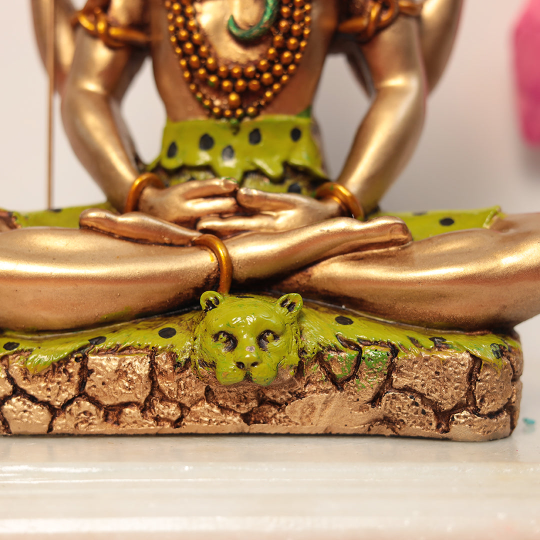 Elegant Lord Shiva In Resin For Temple/Puja/Decor