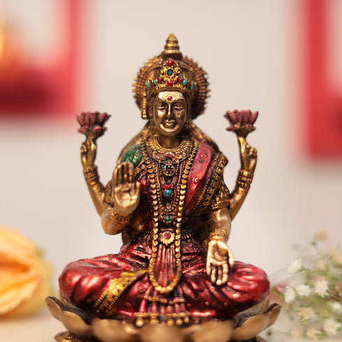 Shubh Lakshmi Kamaatmika Idol in 4 Inches