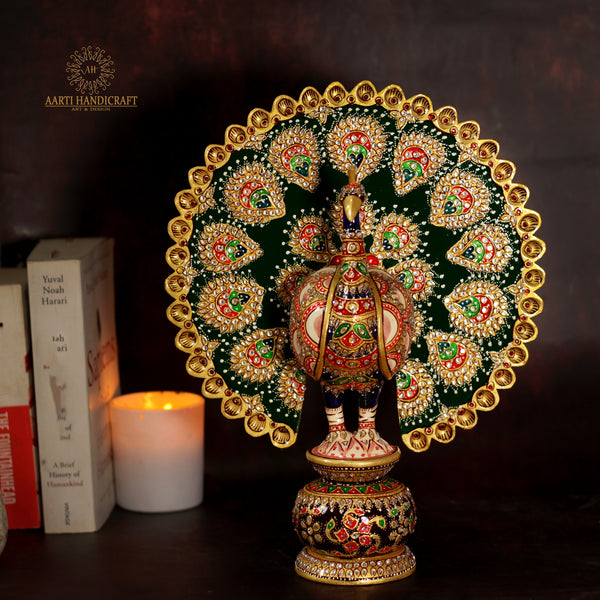 PEACOCK SHOWPIECE