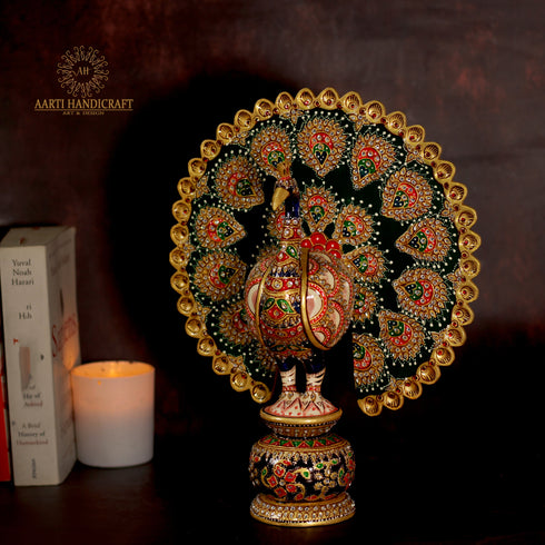PEACOCK SHOWPIECE