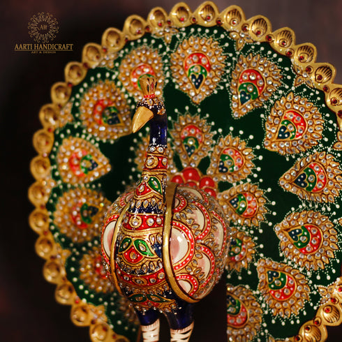 PEACOCK SHOWPIECE