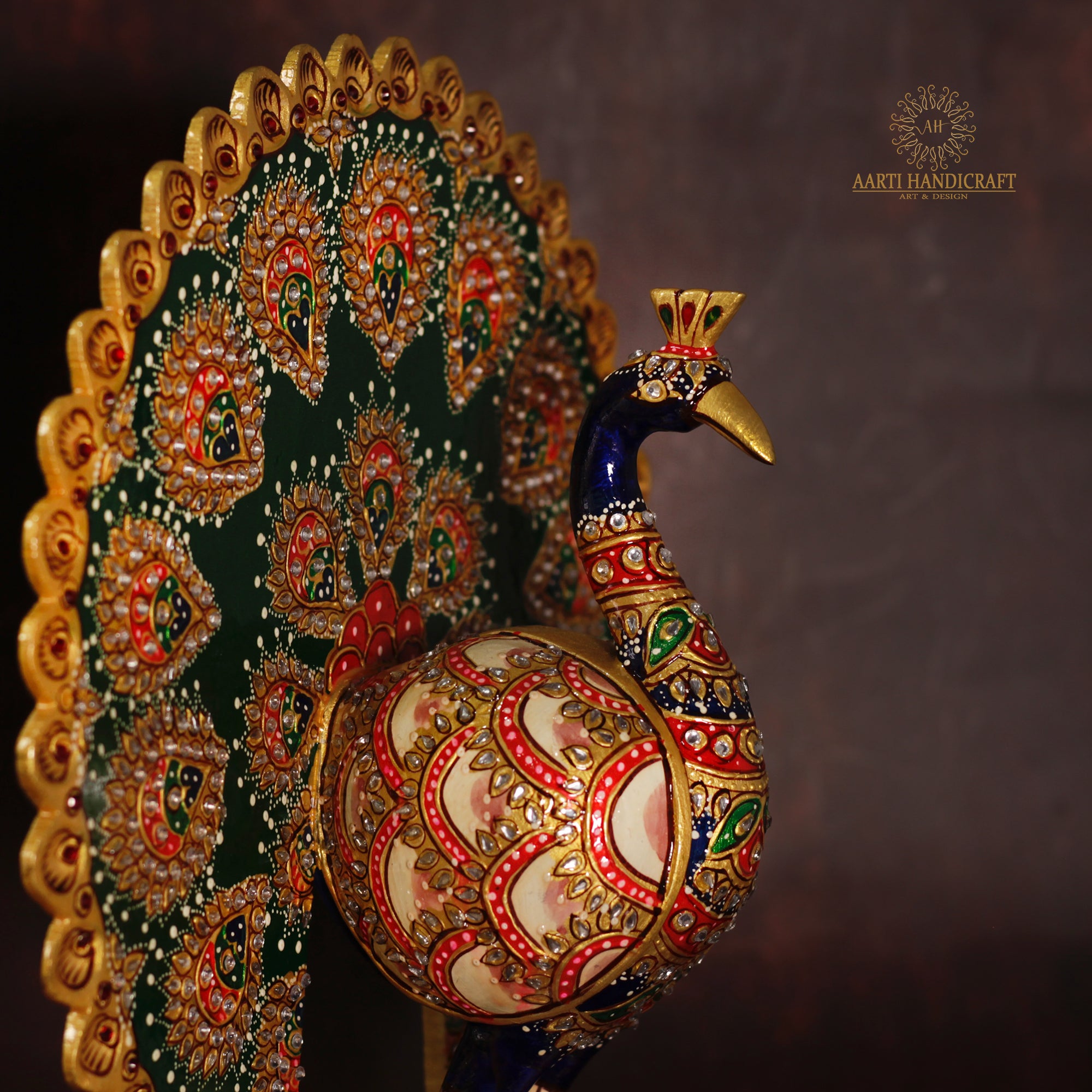 PEACOCK SHOWPIECE