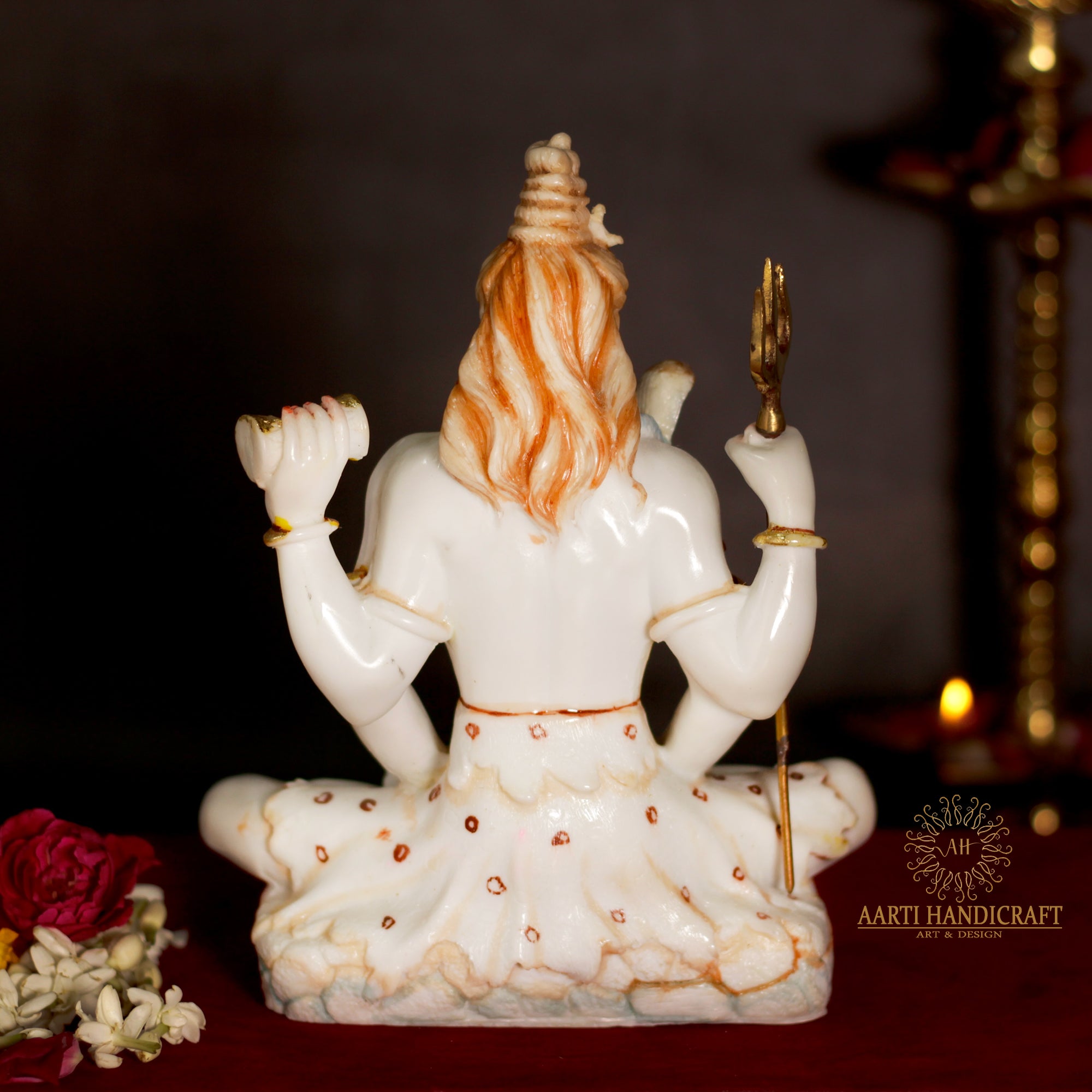 Lord Shiva Statue In Resin