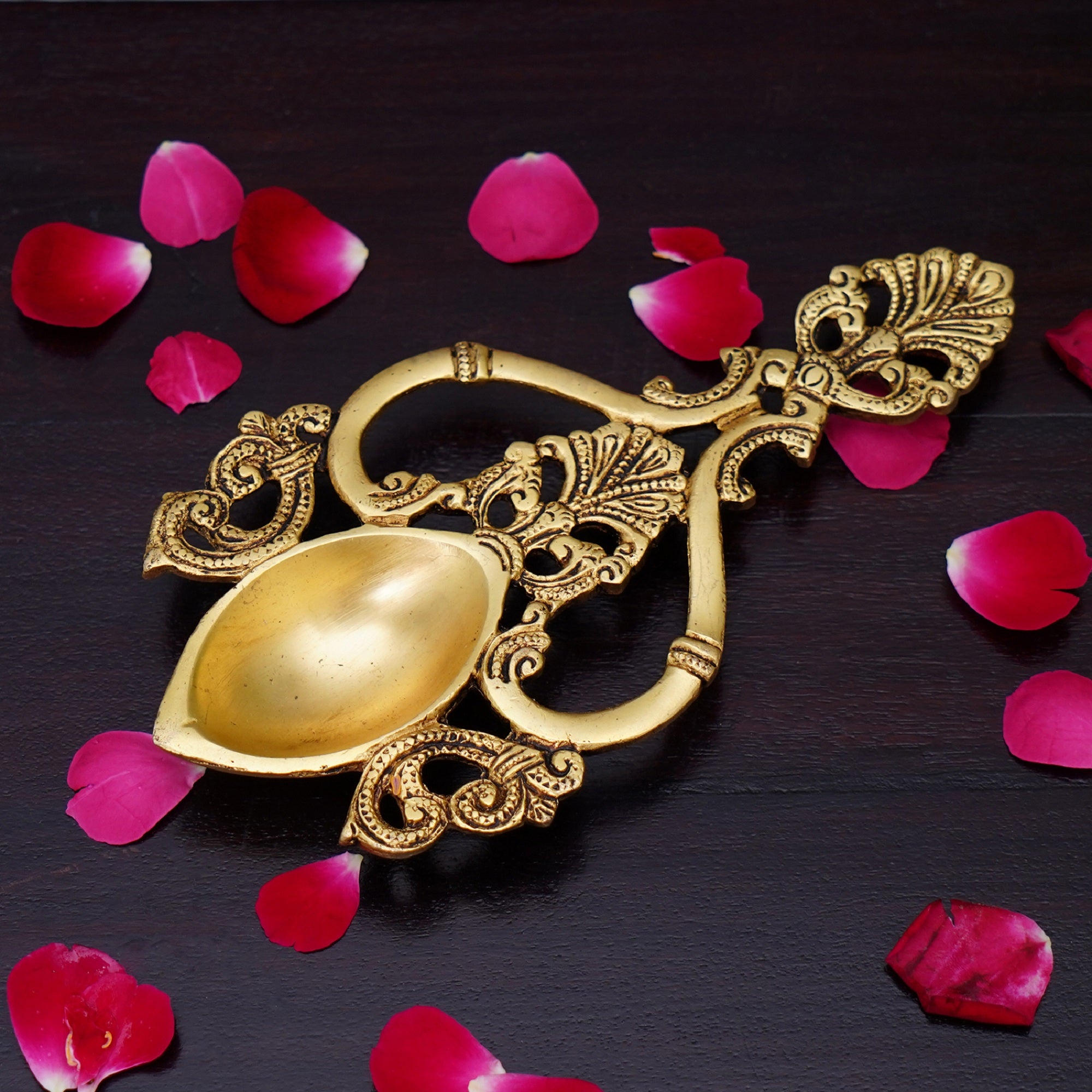 Aarti Diya with single burner