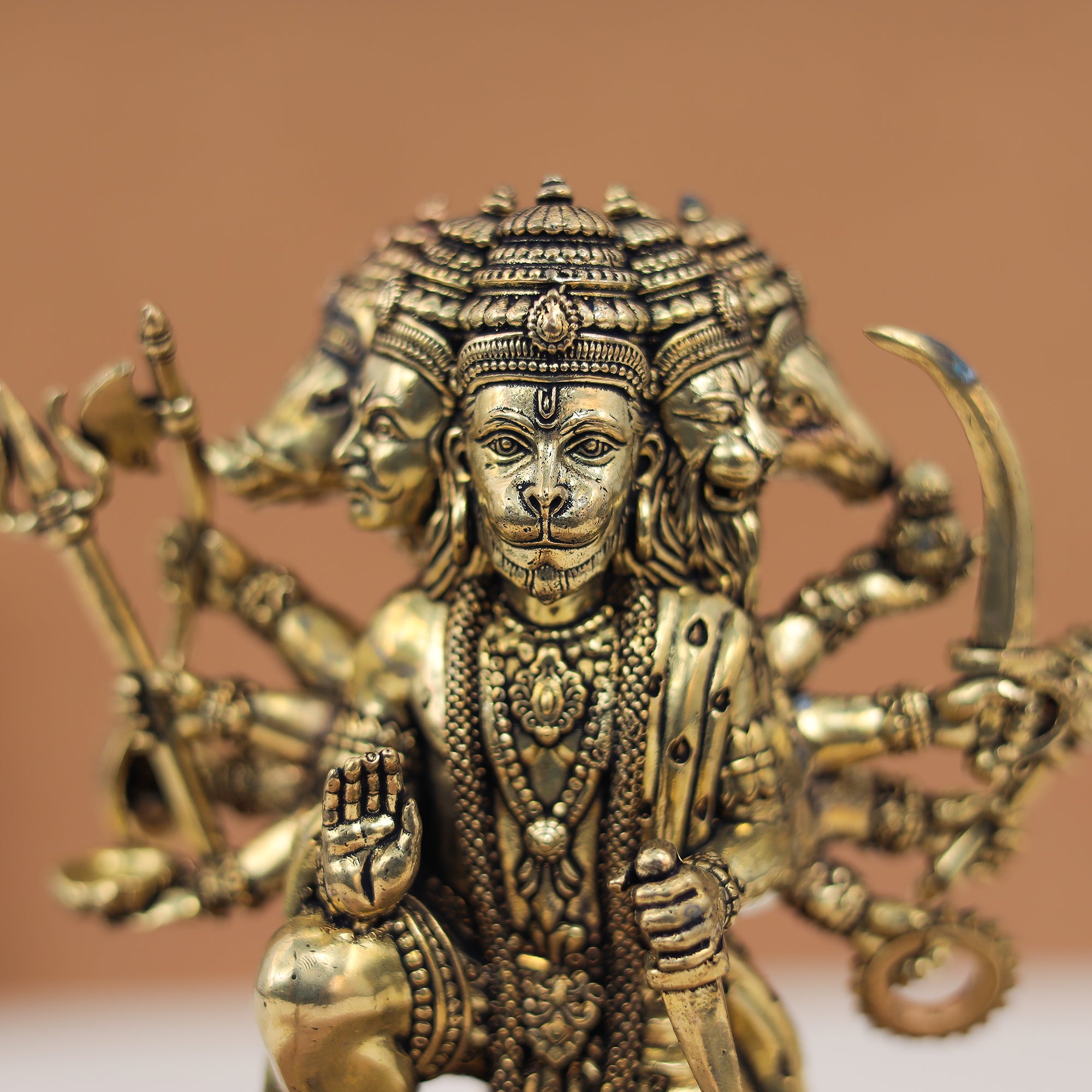 The powerful form of Panchmukhi Hanuman Idol In Different Sizes