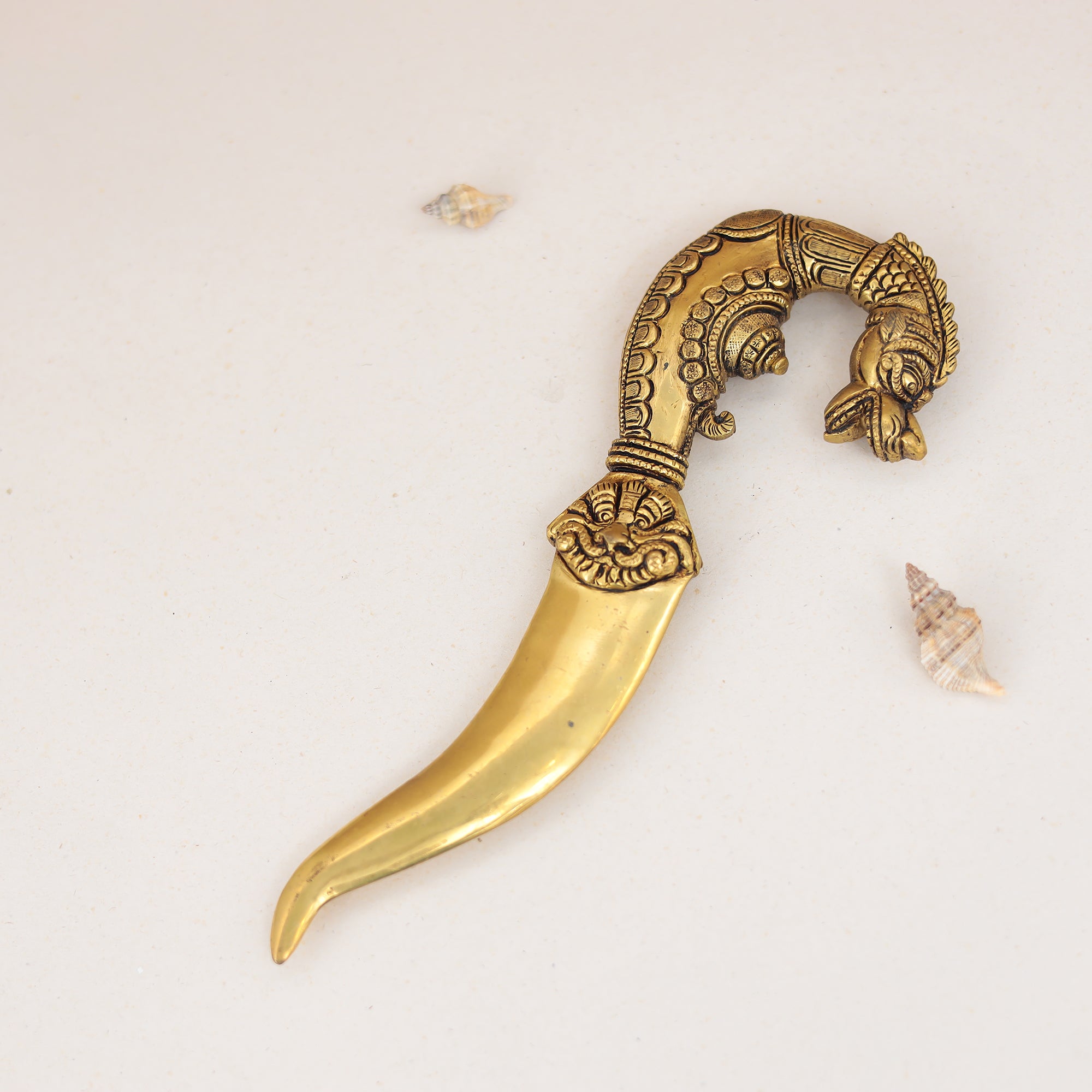 Fierce Mohan Jodero Elegant Brass Superfine Khanjar/Katar/Dragger With Handle