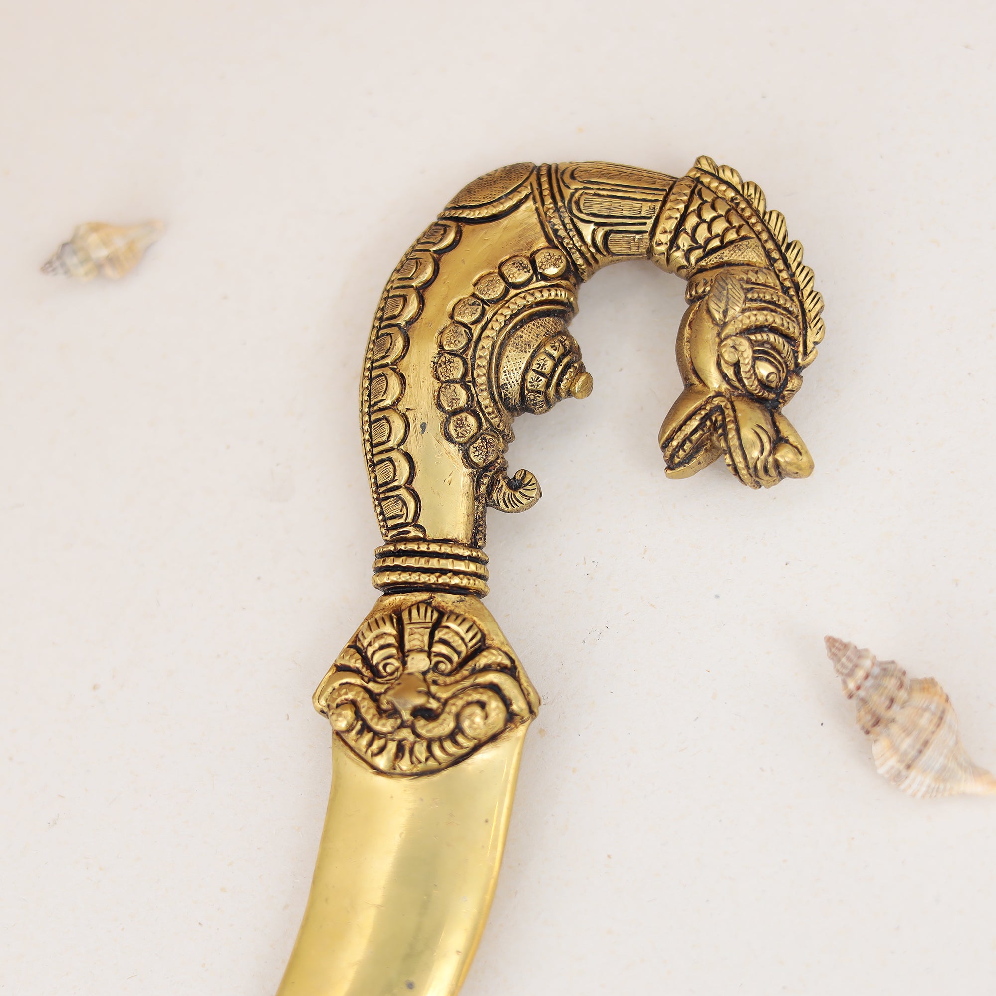 Fierce Mohan Jodero Elegant Brass Superfine Khanjar/Katar/Dragger With Handle