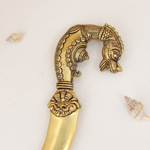 Fierce Mohan Jodero Elegant Brass Superfine Khanjar/Katar/Dragger With Handle