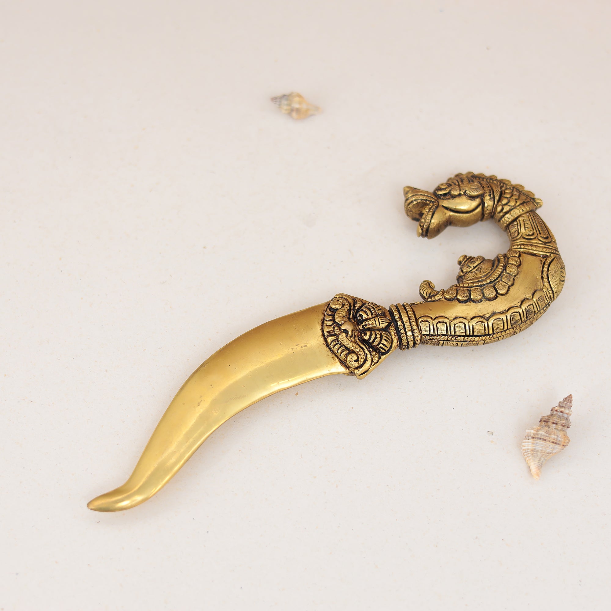 Fierce Mohan Jodero Elegant Brass Superfine Khanjar/Katar/Dragger With Handle