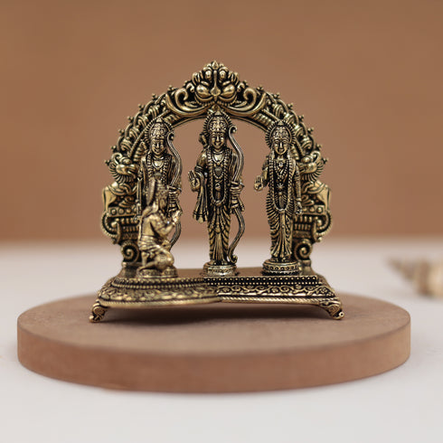 Divine Superfine Brass Ram Darbar In 3 Inch