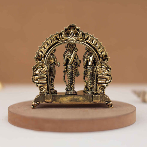 Divine Superfine Brass Ram Darbar In 3 Inch