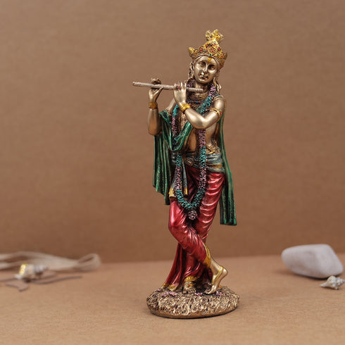 Flute Krishna Idol Symbol of love and Spiritual
