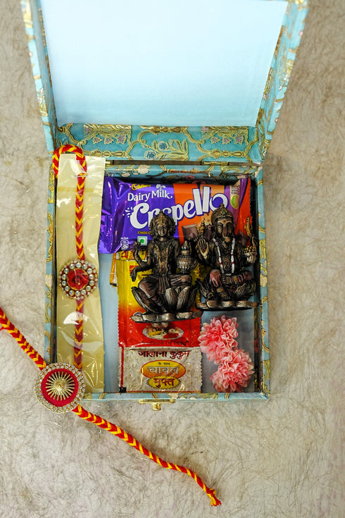 Raskshabandhan Ganesh Lakshmi Gift Hamper | Pure Bliss