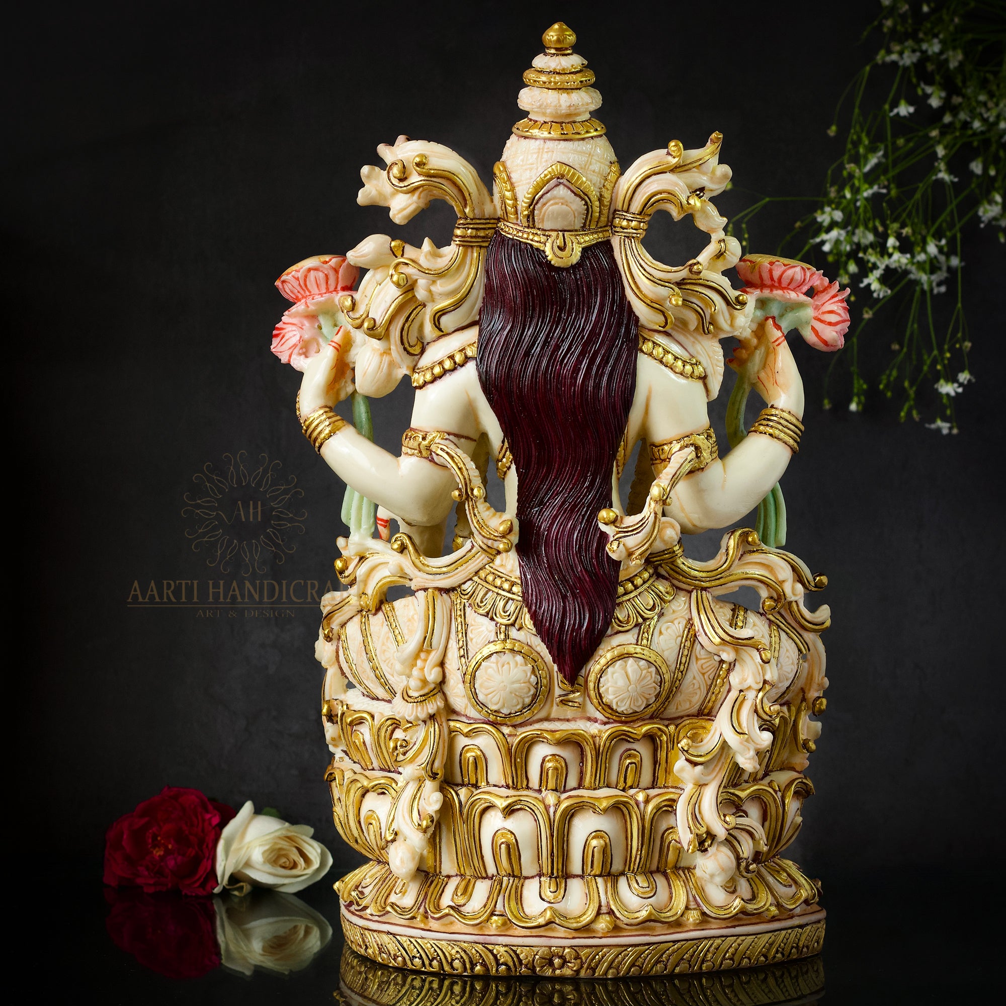 13" Poly Resin Shubh Lakshmi
