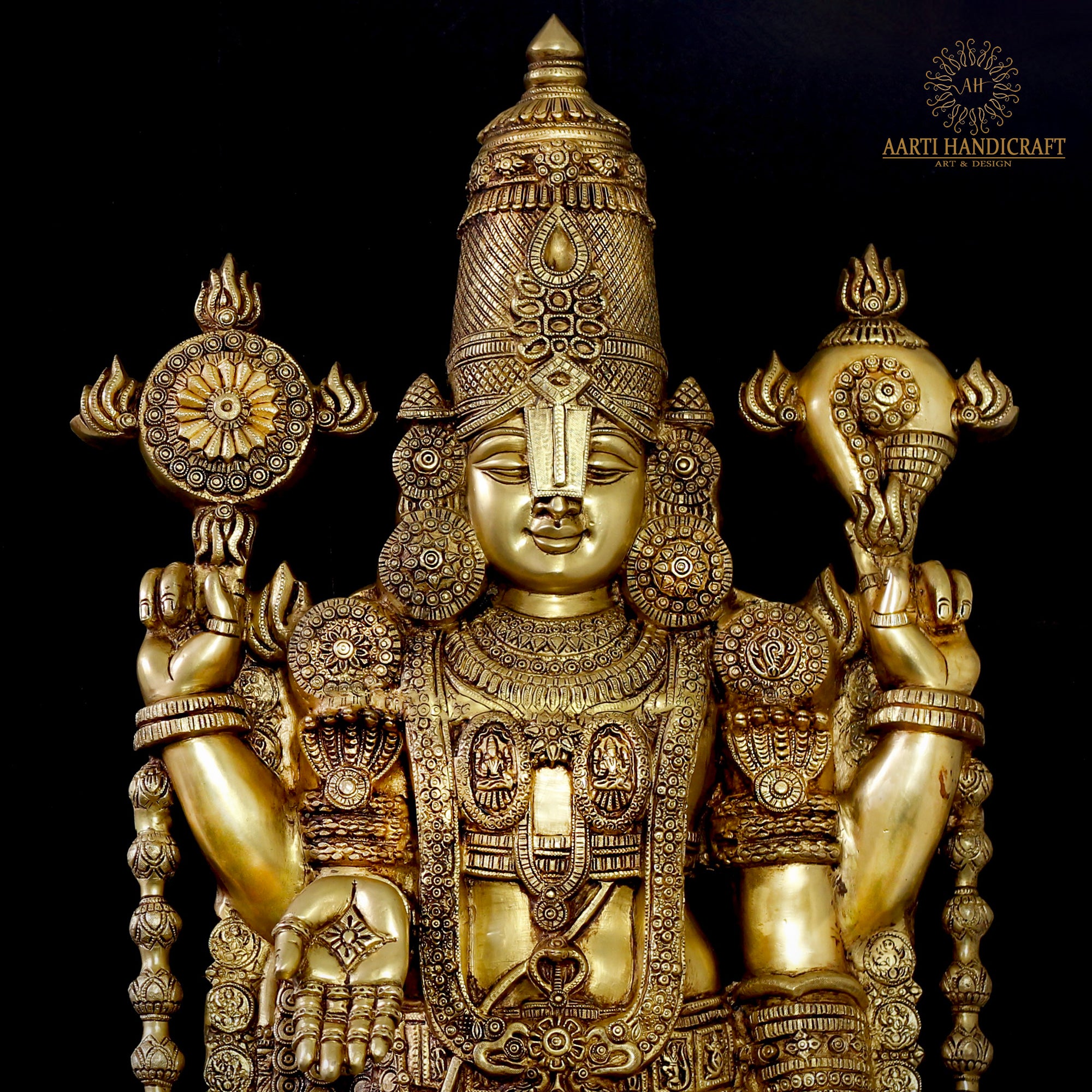 Big Size Divine Beautifully Crafted Tirupati Bala ji/ Venkateshwara In 6 and 4 Feet