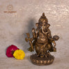 Dancing Ganesha In Copper Finish