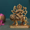 Brass 8 Armed Goddess Maa Durga/Ambe/Sherawali Idol