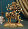 Brass Maa Ambe/Durga/Gauri Idol In 9 Inches (22.8 Cms)