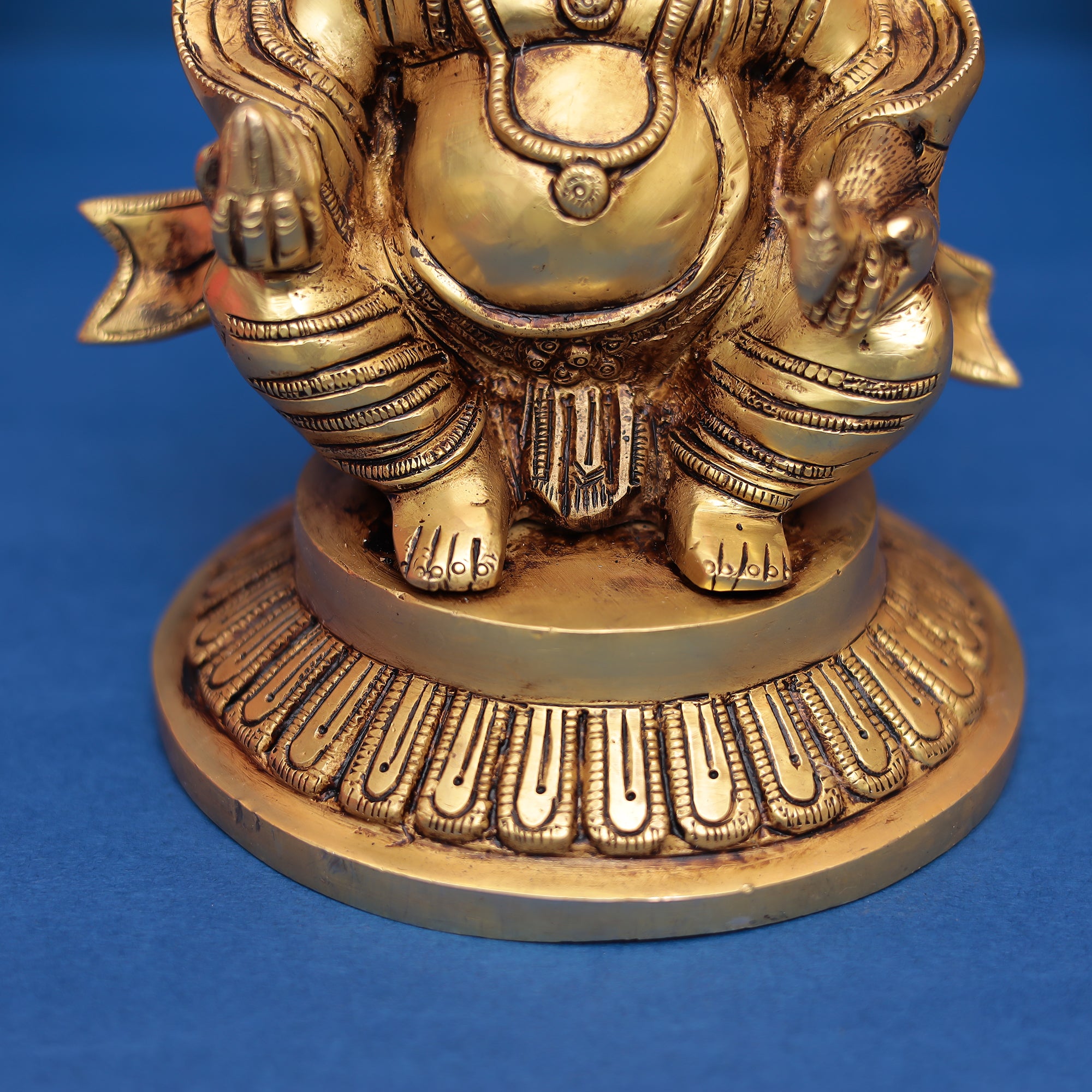 Brass Lord Kuber Idol – Symbol of Wealth, Prosperity & Abundance