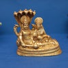 Brass Lakshmi Narayan with Sheshnaag Idol 5" Inch