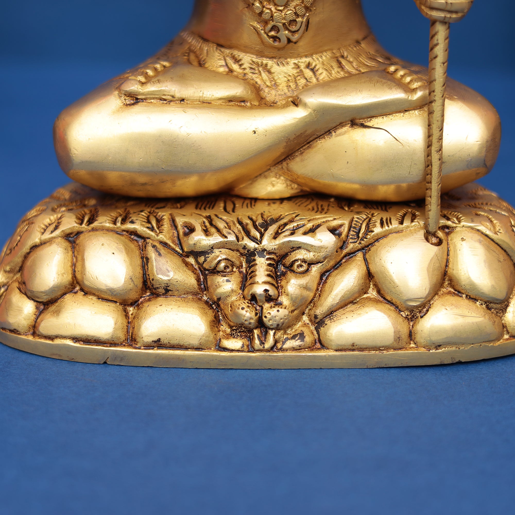 Brass Table Top Lord Shiva Idol 10"Inch