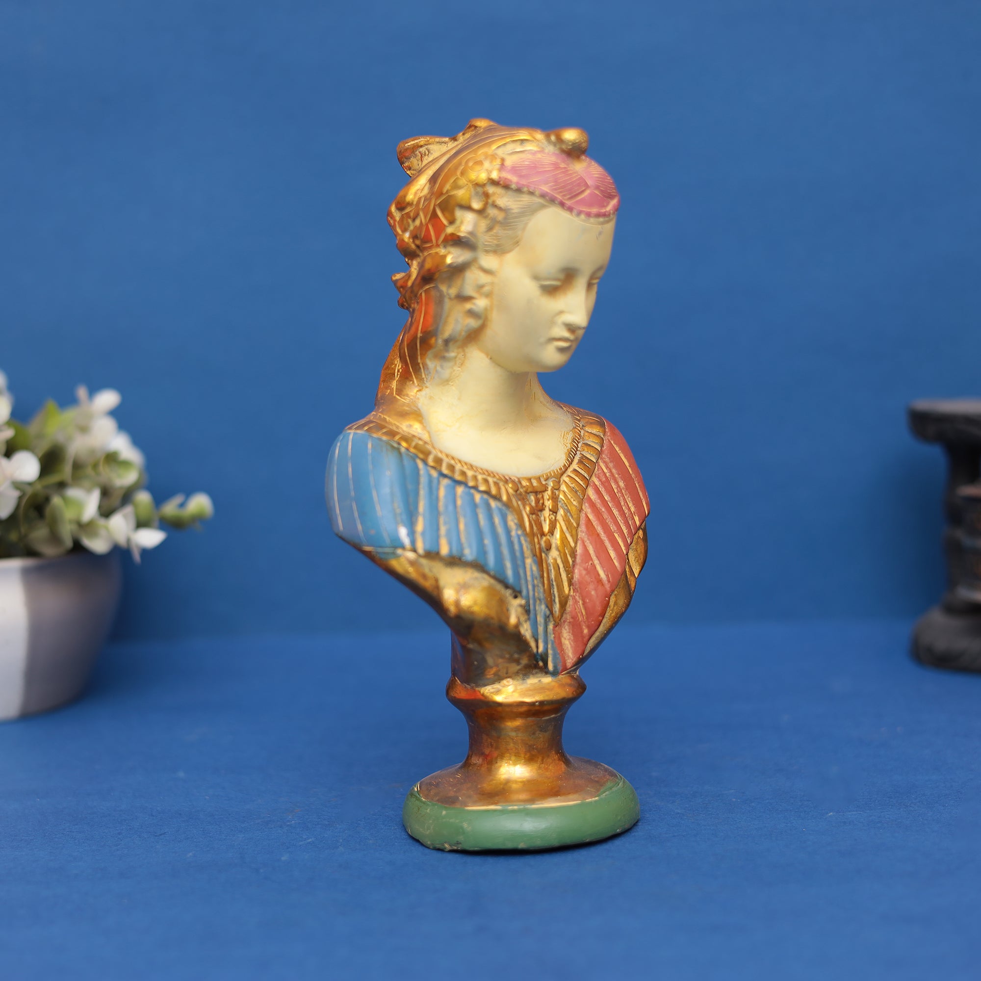Handcrafted Religious Bust Idol 8" INCH