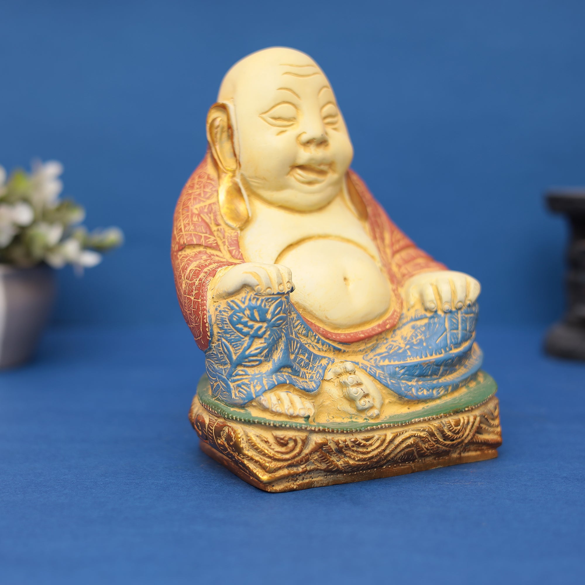Buddha Statue – Handcrafted Decorative Idol 7" INCH