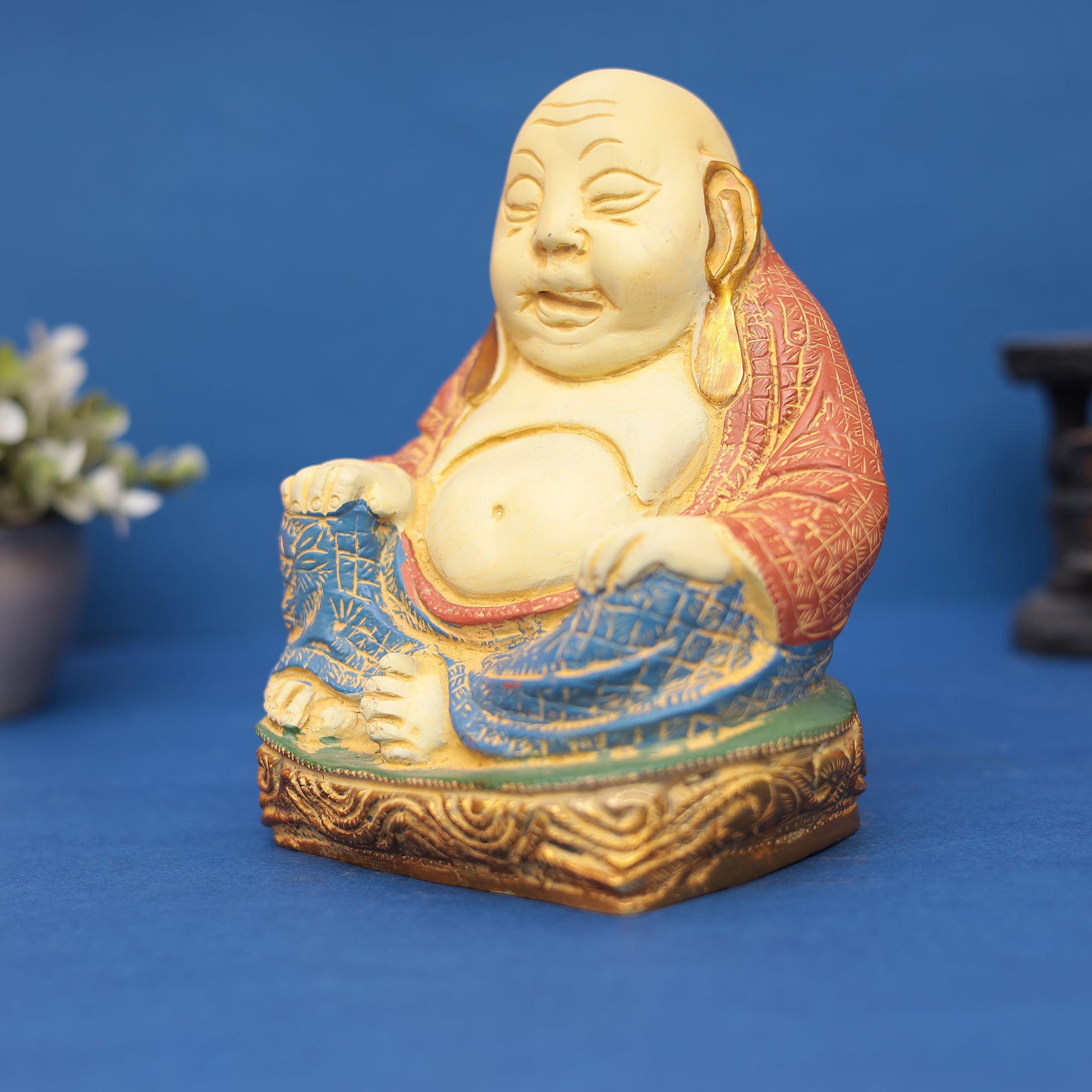 Buddha Statue – Handcrafted Decorative Idol 7" INCH
