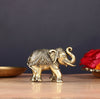 Brass Superfine Up Trunk Elephant Miniature 2" Inch