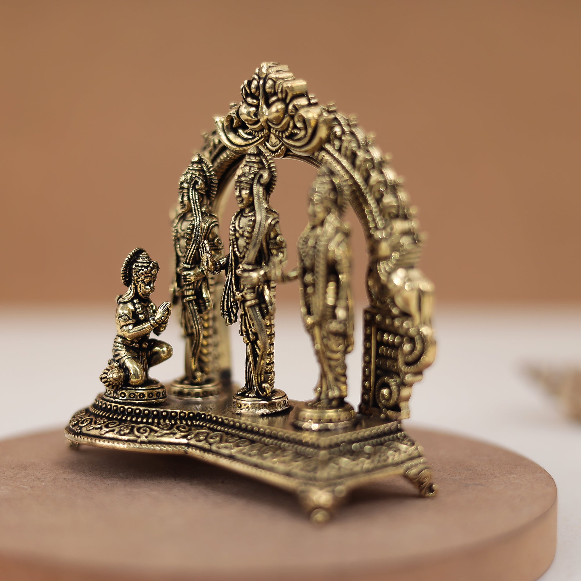 Divine Superfine Brass Ram Darbar  In 3 Inch