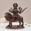 Maa Durga Idol In Copper Finish ( Marble Dust )