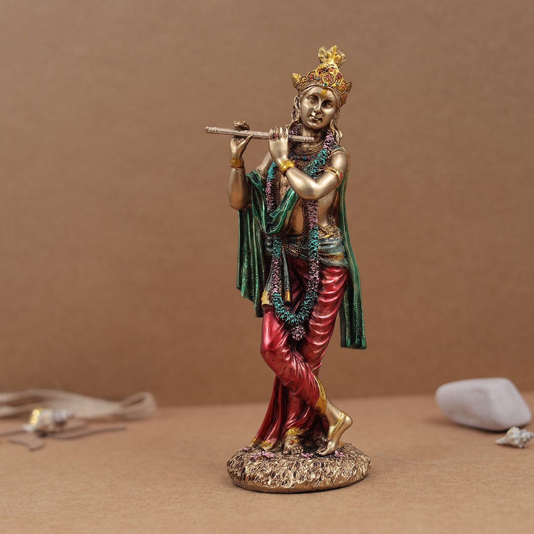 Flute Krishna Idol Symbol of love and Spiritual