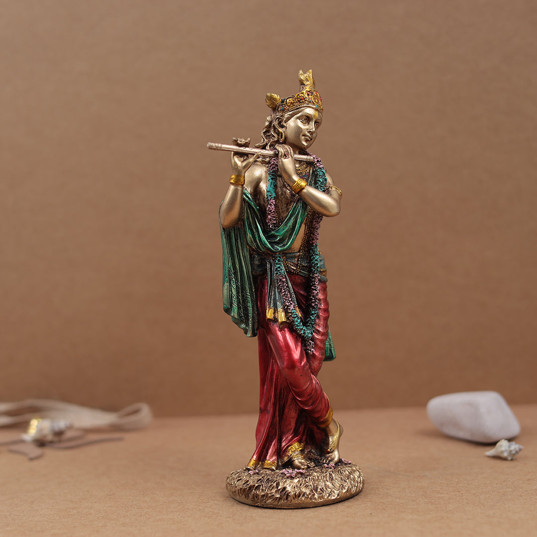 Flute Krishna Idol Symbol of love and Spiritual